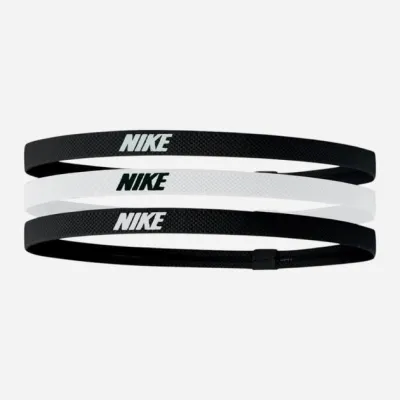 Повязка на голову Nike Headbands 2.0 3PK черный, белый Уни One Size N.100.4529.036.OS - Robinzon.ua