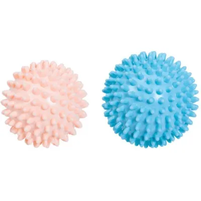 Набор массажных мячей LiveUp MASSAGE BALL Розовый, Голубой 7 см и 9 см (LS3302-bp) - Robinzon.ua