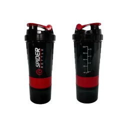 Шейкер спортивный EasyFit Spider 0,5 л Черно-красный Шейкер спортивный EasyFit Spider 0,5 л Черно-красный - Robinzon.ua