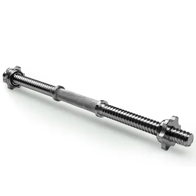 Гантельний гриф EasyFit 50 см &Oslash; 25 мм хромований - Robinzon.ua