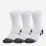 Носки UA Performance Tech 3pk Crew Белый L (1379512-100 L) - Robinzon.ua