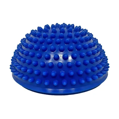 Полусфера массажная киндербол EasyFit 16 см мягкая синяя - Robinzon.ua