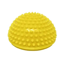Полусфера массажная киндербол EasyFit 16 см мягкая желтая - Robinzon.ua