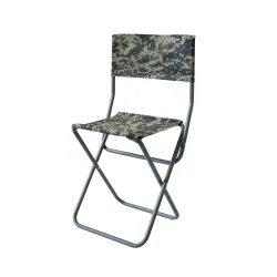 Стул "Рыбак Эконом со спинкой" d16 мм (Оксфорд, Камуфляж). - Robinzon.ua
