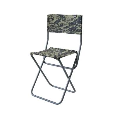 Стілець "Рибак Економ зі спинкою" d16 мм (Оксфорд, Камуфляж) - Robinzon.ua