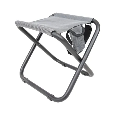 Стул "Рыбак" d25 мм с карманом (Меланж, Серый) - Robinzon.ua