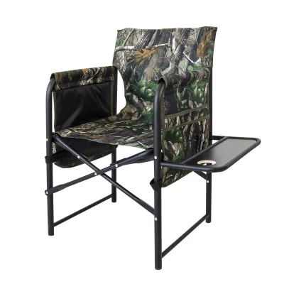 Стілець "Режисер з полицею" d25 мм (Оксфорд, Дубок) - Robinzon.ua