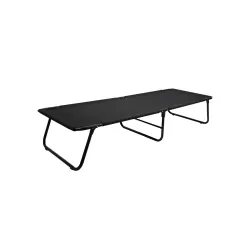 Раскладушка "Стандарт утепленная" d25 мм (черный оксфорд) - Robinzon.ua