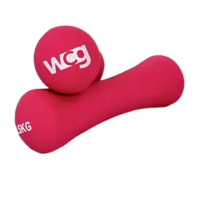 Гантелі неопронові для фітнесу 2 по 0.5 кг Гантелі, гирі, штанги та диски - Robinzon.ua