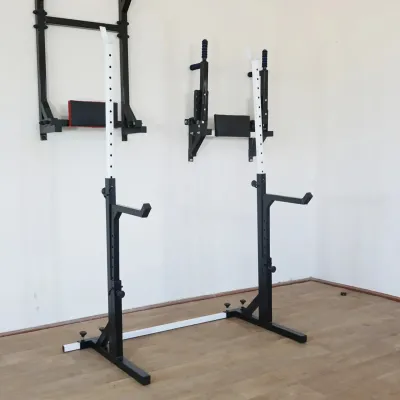 Стійки під штангу 40 на 40 мм зі страхувальними упорами регульованими - Robinzon.ua