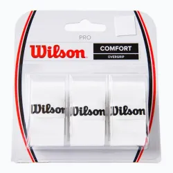 Обмотка на ракетку для великого тенісу Wilson pro overgrip white 3pack WRZ4014w Обмотка на ракетку для великого тенісу Wilson pro overgrip white 3pack WRZ4014w - Robinzon.ua