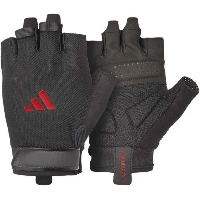 Перчатки для тренинга Adidas Essential Training Gloves черный, красный Уни XS ADGB-15000RD XS - Robinzon.ua