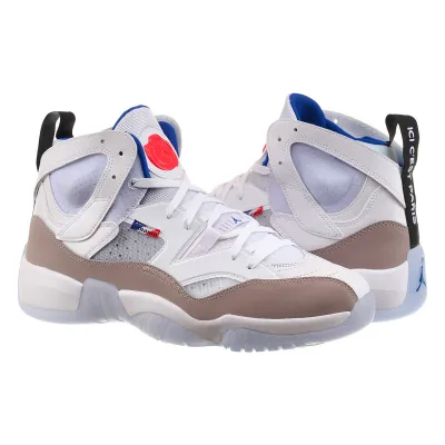 Чоловічі Кросівки Jordan Jumpman Two Trey  Білий 41 (7dDX6551-104 41) - Robinzon.ua