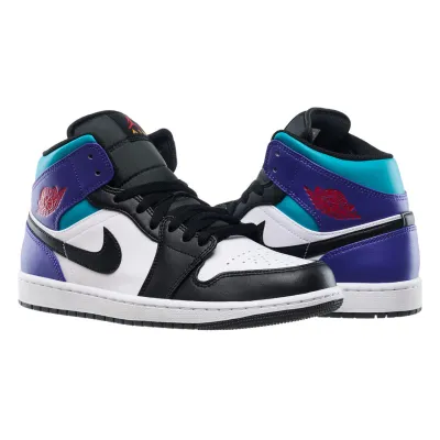 Мужские Кроссовки Jordan Air 1 Mid Фиолетовый 42.5 (7dDQ8426-154 42.5) - Robinzon.ua