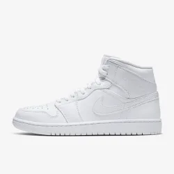 Мужские Кроссовки Air Jordan 1 Mid Белый 40 (7d554724-130 40) - Robinzon.ua
