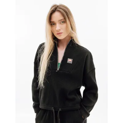 Женская Спортивная кофта Ellesse Oprello Crop Track Top Черный XL (7dSRR17807-011 XL) - Robinzon.ua