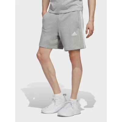 Мужские  Шорты Adidas Essentials French Terry 3-Stripes Shorts Серый XL (7dIC9437 XL) - Robinzon.ua