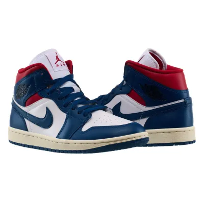 Женские Кроссовки Jordan 1 Mid Синий 38.5 (7dBQ6472-146 38.5) - Robinzon.ua