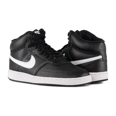 Женские Кроссовки Nike WMNS COURT VISION MID Черный 37.5 (7dCD5436-001 37.5) - Robinzon.ua