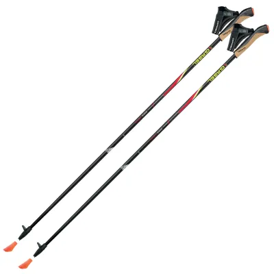 Палиці для скандинавської ходьби Gabel FX-75 Snake Carbon 115 Dual Spike (7008351011150) - Robinzon.ua
