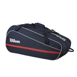 Чохол Wilson 6PK TEAM RACKET BAG 2025 Темно-синій 76,2 x 24,13 x 33,02 см (WR8039901001) - Robinzon.ua