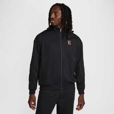 Мужская Спортивная кофта Nike M CT HERITAGE SUIT JKT Черный M (7dFZ6925-010 M) - Robinzon.ua