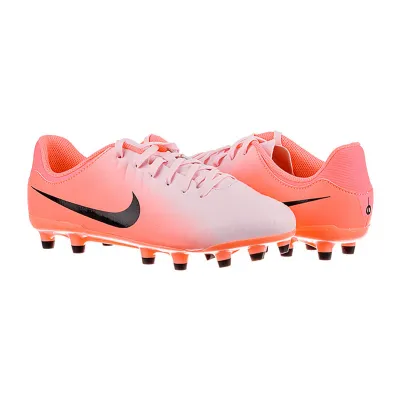Детские Бутсы Nike JR LEGEND 10 ACADEMY FG/MG Розовый 33.5 (7dDV4348-601 33.5) - Robinzon.ua