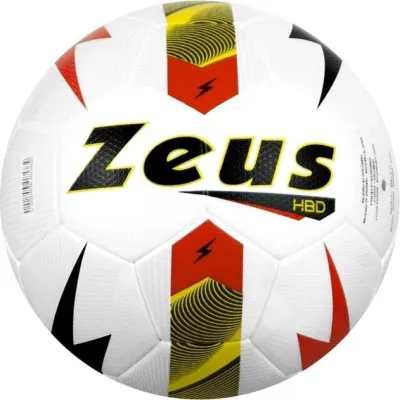 Мяч футбольный Zeus PALLONE HBD белый, красный Уни 5 Z01809 - Robinzon.ua