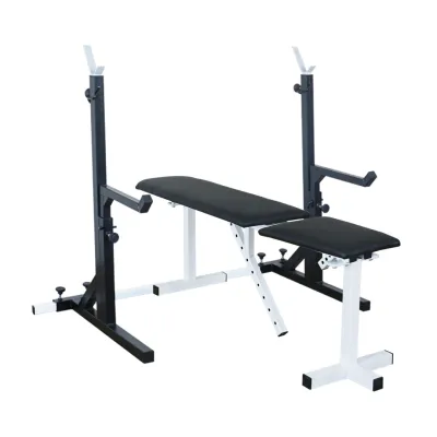 Скамья регулируемая для жима 40 на 40 мм + Стойки со страховкой 40 на 40 мм - Robinzon.ua