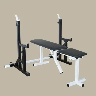 Скамья регулируемая 40 на 40 мм + Стойки со страховкой 50 на 50 мм - Robinzon.ua