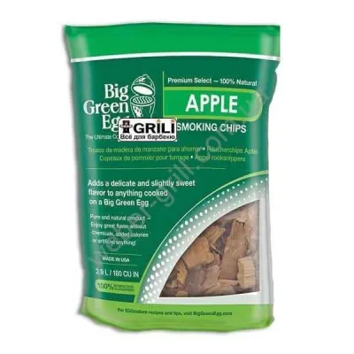 Тріска для копчення, яблуко Big Green Egg (APPLE / 113962) - Robinzon.ua