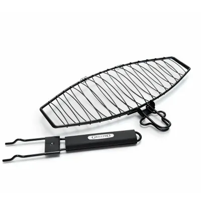 Сетка для рыбы с съемной ручкой GrillPro 21015. - Robinzon.ua