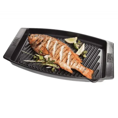 Керамическое блюдо для запекания рыбы Weber 17886. - Robinzon.ua