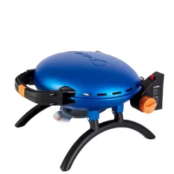Портативний переносний газовий гриль O-GRILL 500, синій + шланг в подарунок! Портативний переносний газовий гриль O-GRILL 500, синій + шланг в подарунок! - Robinzon.ua