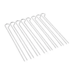 Набор двойных шампуров для гриля, Weber 8шт, 33см 6320. - Robinzon.ua