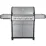 Газовый гриль SANTOS S-418, с боковыми и задними горелками, нержавеющая сталь 900303. - Robinzon.ua
