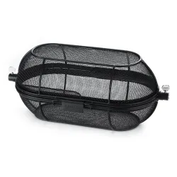 Сетка-корзина для вертела (шампура) SANTOS, для гриля, круглая, черная, антипригарная 897535. - Robinzon.ua