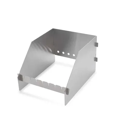 Подставка для шампуров на боковой горелке SANTOS S-Series &amp; E-Series и Burnhard Earl, защита от ветра, нержавеющая сталь 890895. - Robinzon.ua