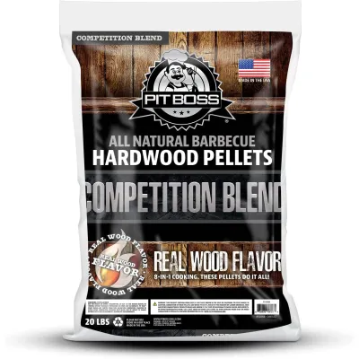 Пелети для гриля Pit Boss, мікс з твердих порід дерев, 9кг.,  55235 - Robinzon.ua