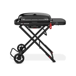 Газовий гриль Weber Traveler LP Stealth, чорний 9013075 Газовий гриль Weber Traveler LP Stealth, чорний 9013075 - Robinzon.ua