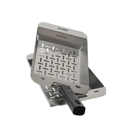 Набір вок-кошиків для гриля SANTOS, нержавіюча сталь 237253 - Robinzon.ua