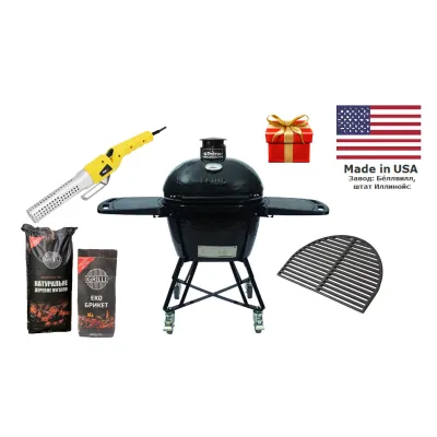 Керамічний вугільний гриль Primo Large Oval All in One PGCLGCG - Robinzon.ua