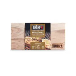 Планки кедрові для копчення 15x30 см Weber 2 шт 17522 - Robinzon.ua