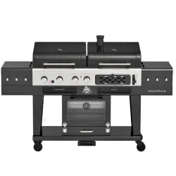 Комбинированный гриль Pit Boss Memphis Ultimate 2.0 Combo угольно-газовый с коптильной камерой 11064. Комбинированный гриль Pit Boss Memphis Ultimate 2.0 Combo угольно-газовый с коптильной камерой 11064. - Robinzon.ua