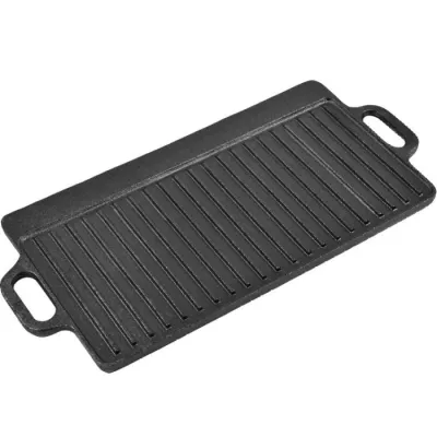 Чугунная плита-планча с ручками 46х23х1,5 см GRILLI 777182. - Robinzon.ua