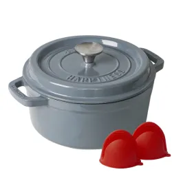 Чугунная сковорода с фарфоровым покрытием 5 л GRILLI 777210. Чугунная сковорода с фарфоровым покрытием 5 л GRILLI 777210. - Robinzon.ua