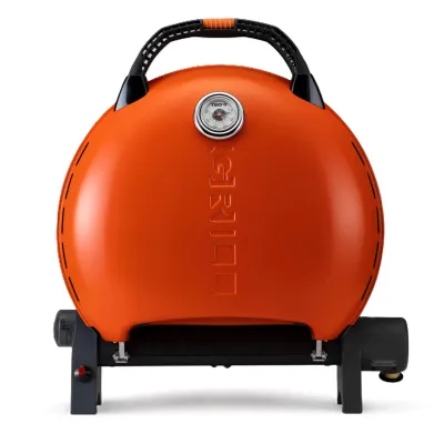 Портативный переносной газовый гриль O-GRILL 600T, оранжевый + шланг в подарок! - Robinzon.ua