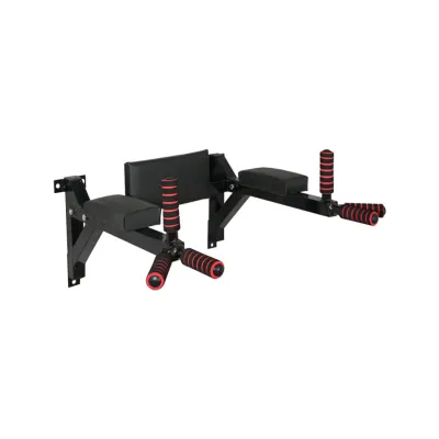 Бруси настінні + прес 2в1 KZ-550 Спортивні стінки та турніки для дому Чорний - Robinzon.ua