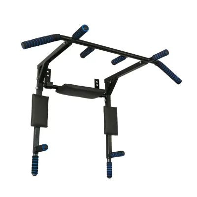Турник брусья пресс навесной 3 в 1 KZ-821 Спортивные стенки и турники для дома - Robinzon.ua