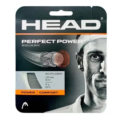 Струна для сквоша Head Perfect power wh 1.25 10 m 281085 wh - Robinzon.ua